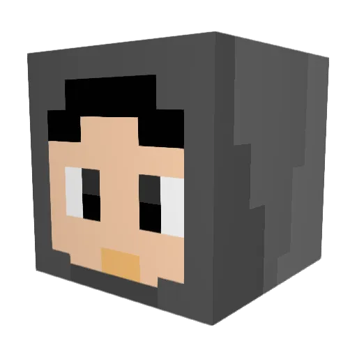 snow_guy864335 Minecraft avatar head, 3D render