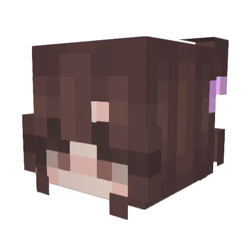 snow_lobby090 Minecraft avatar head, 3D render
