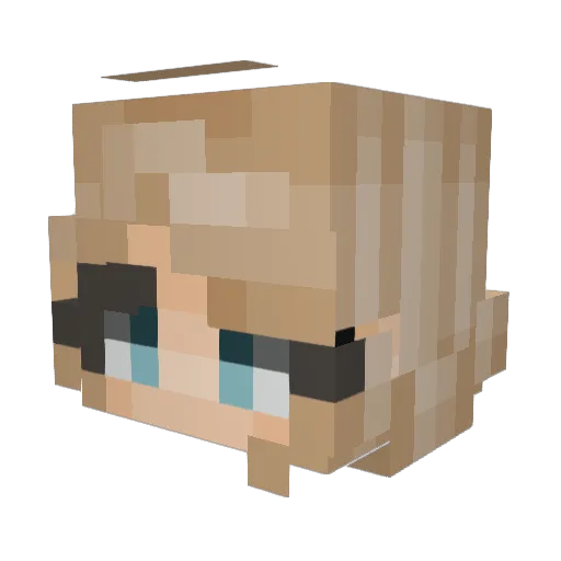 snowblade0902 Minecraft avatar head, 3D render