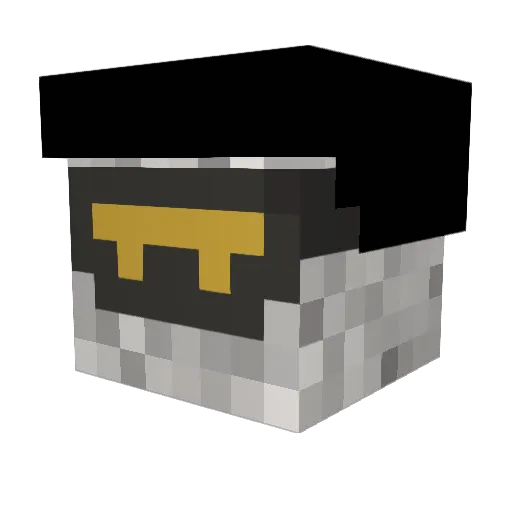 snowboarddude14 Minecraft avatar head, 3D render