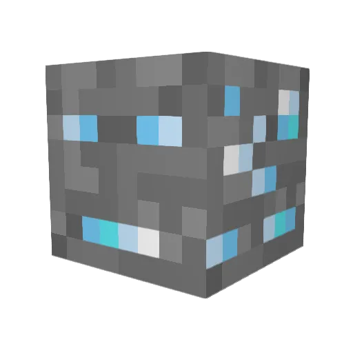 snowboarder15 Minecraft avatar head, 3D render