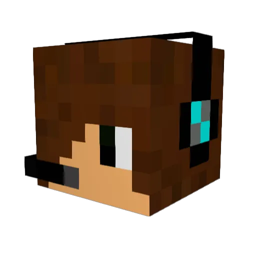 snowbrdr88 Minecraft avatar head, 3D render