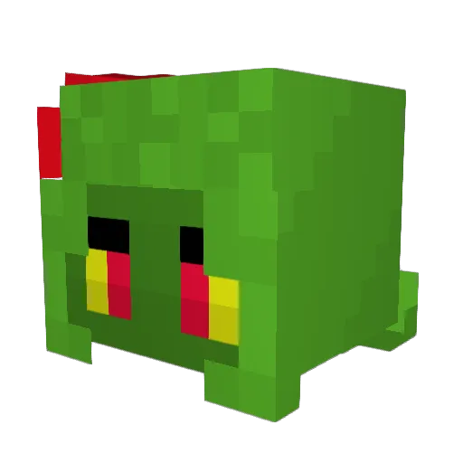 snowflakeisdead Minecraft avatar head, 3D render