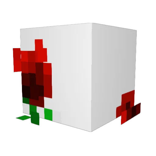 snowhh Minecraft avatar head, 3D render