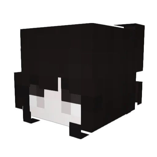 snowilyy Minecraft avatar head, 3D render