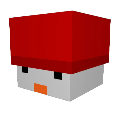 snowman0126 Minecraft avatar head, 3D render