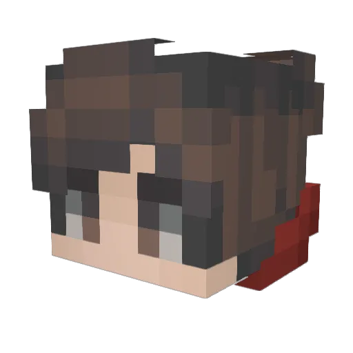 snowman15662 Minecraft avatar head, 3D render