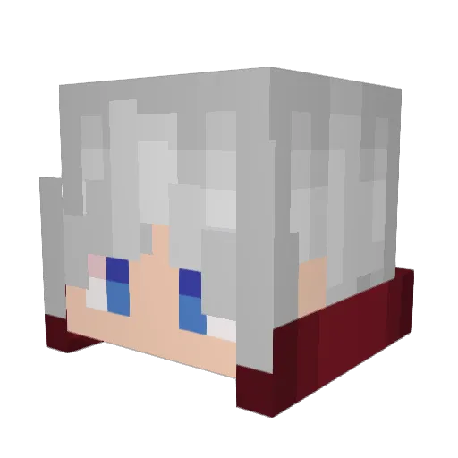 snowman3006 Minecraft avatar head, 3D render