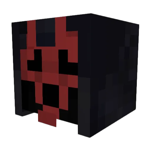 snowmo_tayoo Minecraft avatar head, 3D render