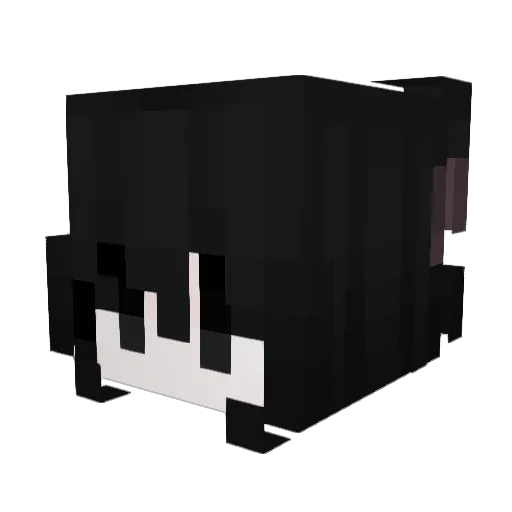 snowsharrk Minecraft avatar head, 3D render