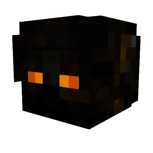 snowteo Minecraft avatar head, 3D render