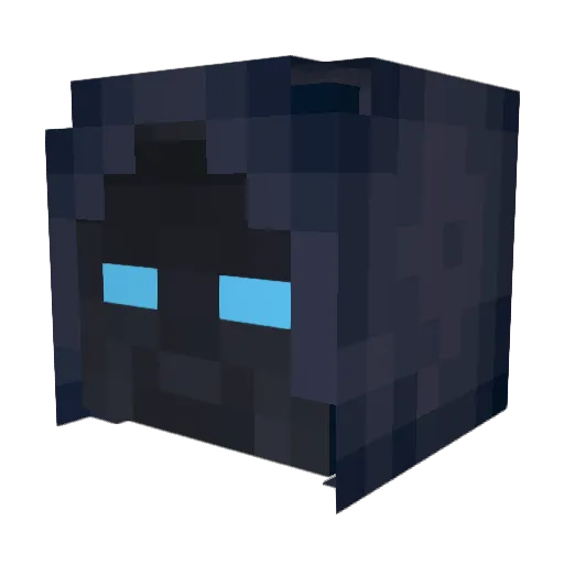 snowy_boy Minecraft avatar head, 3D render
