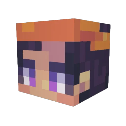 snowyfire3399 Minecraft avatar head, 3D render