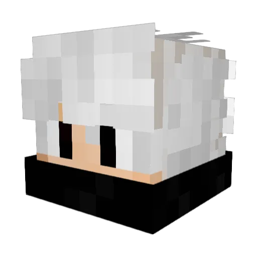snozenbien Minecraft avatar head, 3D render