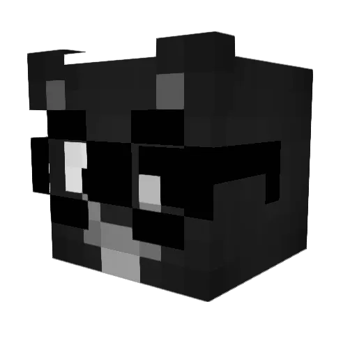 snsay Minecraft avatar head, 3D render