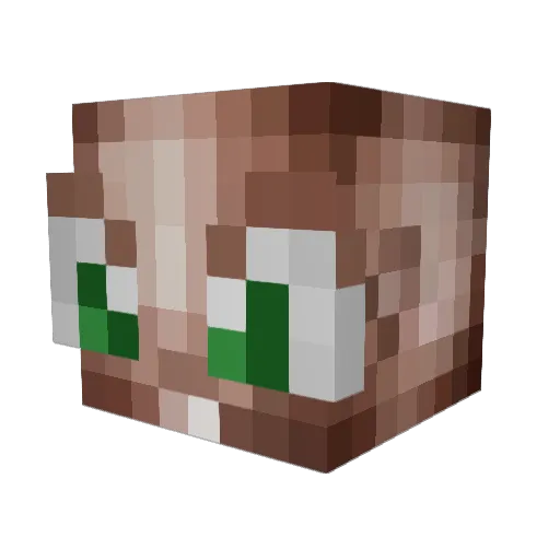 snuffel1 Minecraft avatar head, 3D render