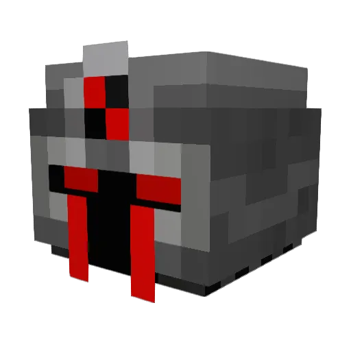 snufter Minecraft avatar head, 3D render