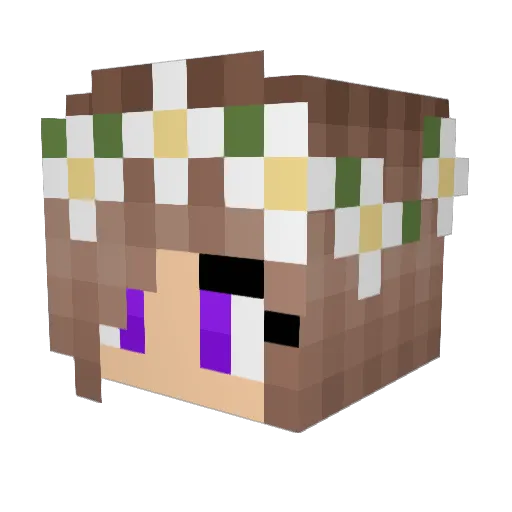 snuppa32 Minecraft avatar head, 3D render