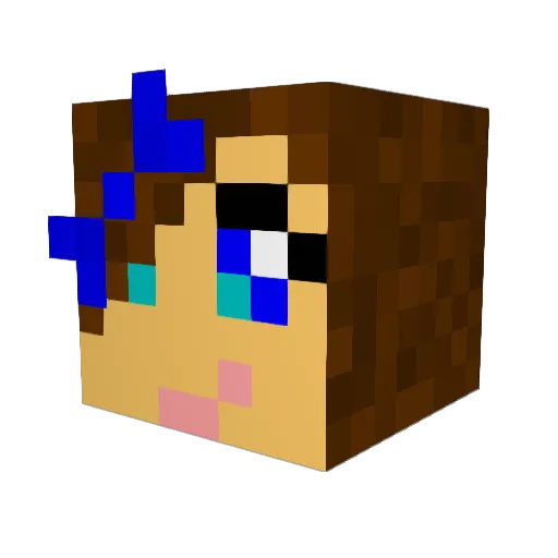 snuppeluppa1 Minecraft avatar head, 3D render
