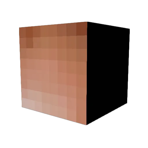 snuskhasse Minecraft avatar head, 3D render