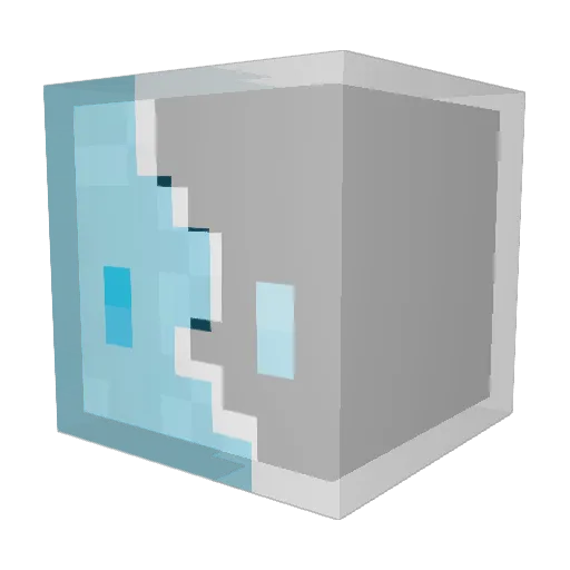snwdud Minecraft avatar head, 3D render