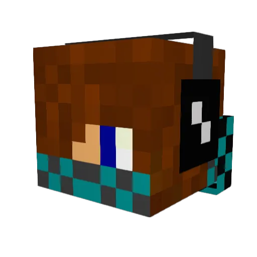 snyd1234 Minecraft avatar head, 3D render