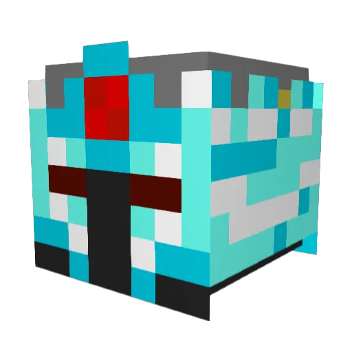 snyder111 Minecraft avatar head, 3D render