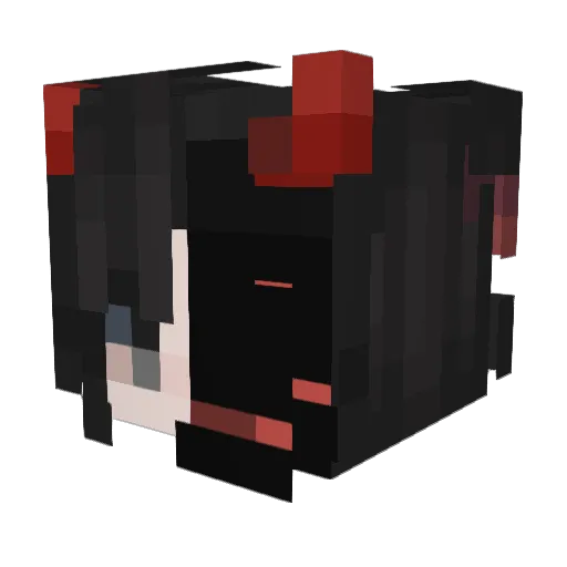 so0so0_1 Minecraft avatar head, 3D render
