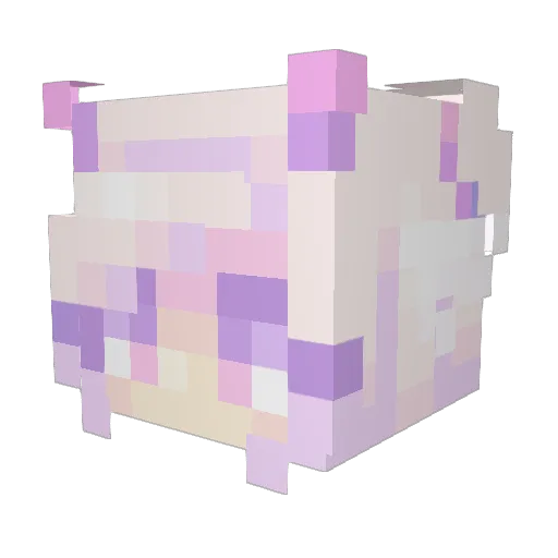 soDanielle Minecraft avatar head, 3D render