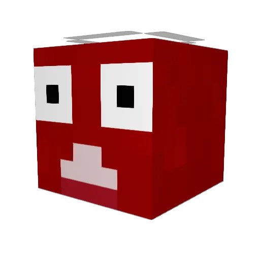 soR2 Minecraft avatar head, 3D render