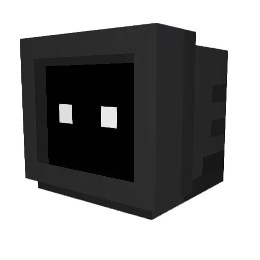 so_k Minecraft avatar head, 3D render