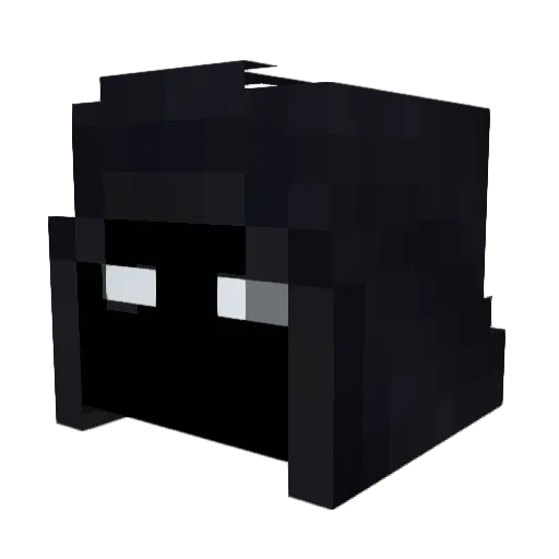 so_reaper_ Minecraft avatar head, 3D render