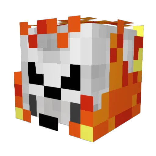 so_sadhaha Minecraft avatar head, 3D render
