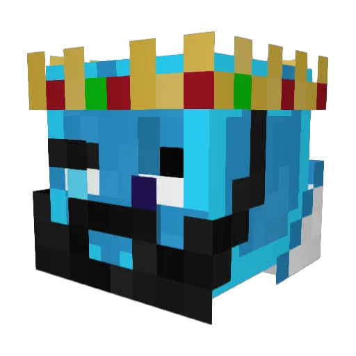 soadpm7k Minecraft avatar head, 3D render