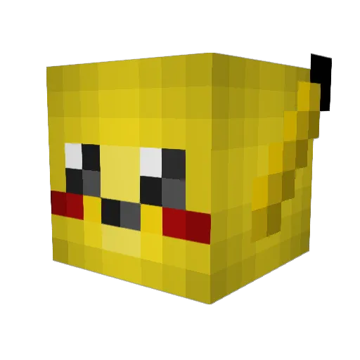 soamaze6 Minecraft avatar head, 3D render