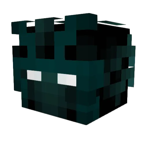 soamerican Minecraft avatar head, 3D render