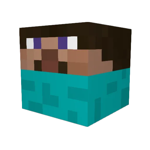 soap3813 Minecraft avatar head, 3D render
