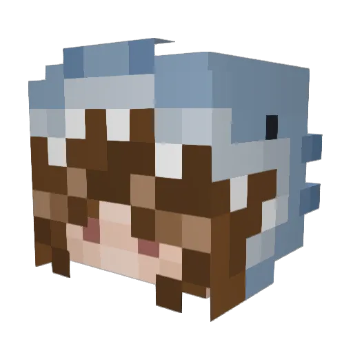 soap_1209 Minecraft avatar head, 3D render