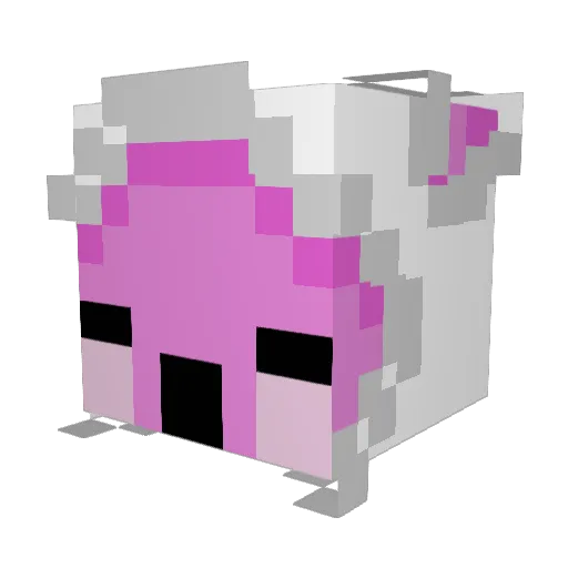 soapab Minecraft avatar head, 3D render