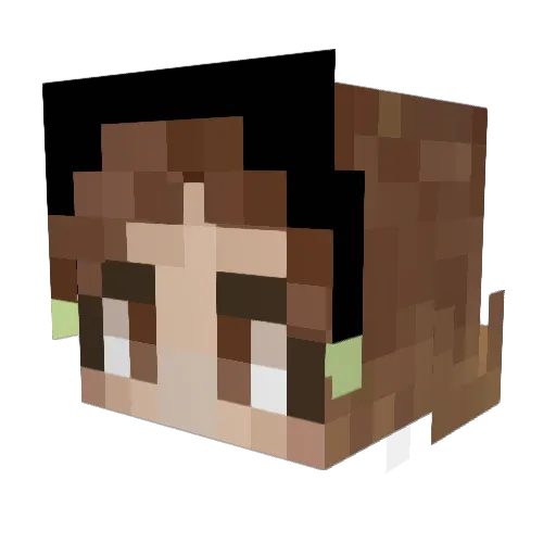soapsuds11 Minecraft avatar head, 3D render