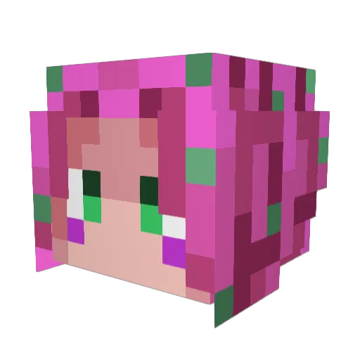 soara622 Minecraft avatar head, 3D render