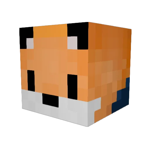 soaringskys Minecraft avatar head, 3D render