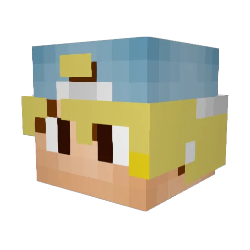 soarinity Minecraft avatar head, 3D render