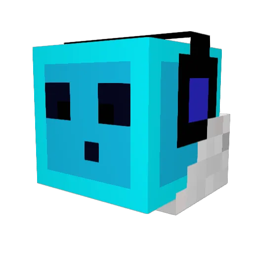 soarous Minecraft avatar head, 3D render
