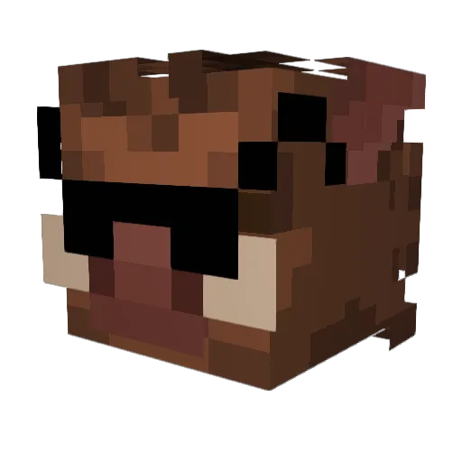 sobacomc Minecraft avatar head, 3D render