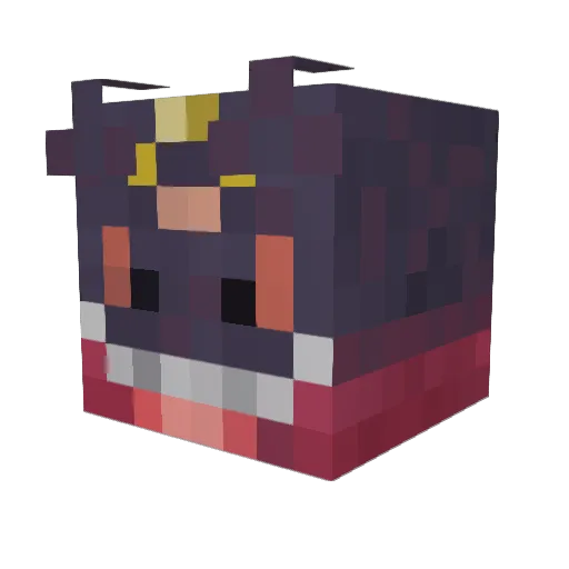 sobblebro42 Minecraft avatar head, 3D render
