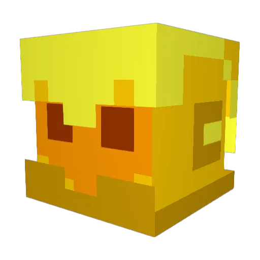 socal90910 Minecraft avatar head, 3D render