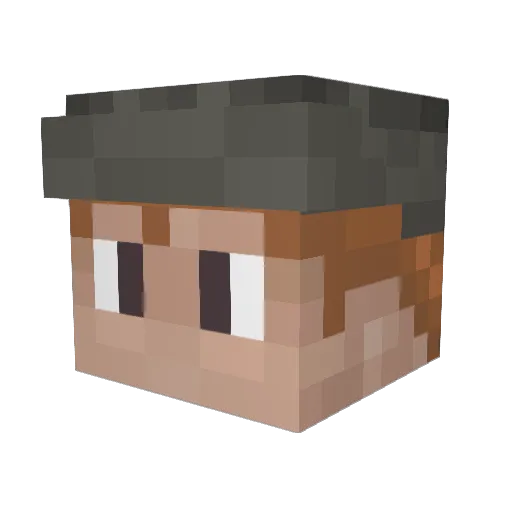 soccer0571 Minecraft avatar head, 3D render