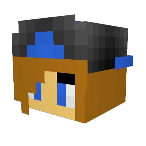 soccer1738 Minecraft avatar head, 3D render