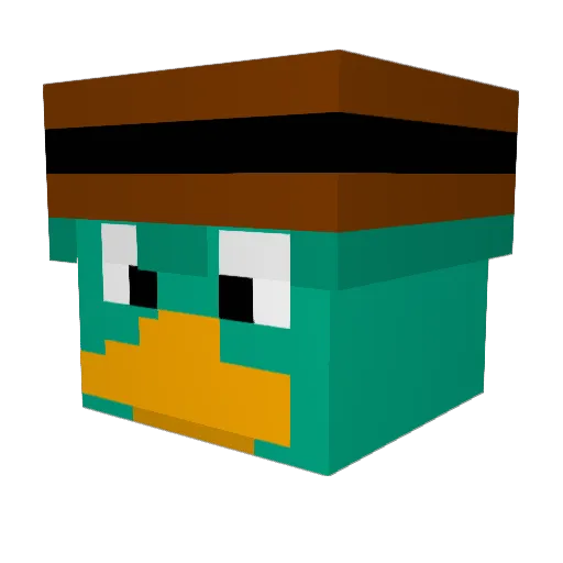 soccerboy0806 Minecraft avatar head, 3D render
